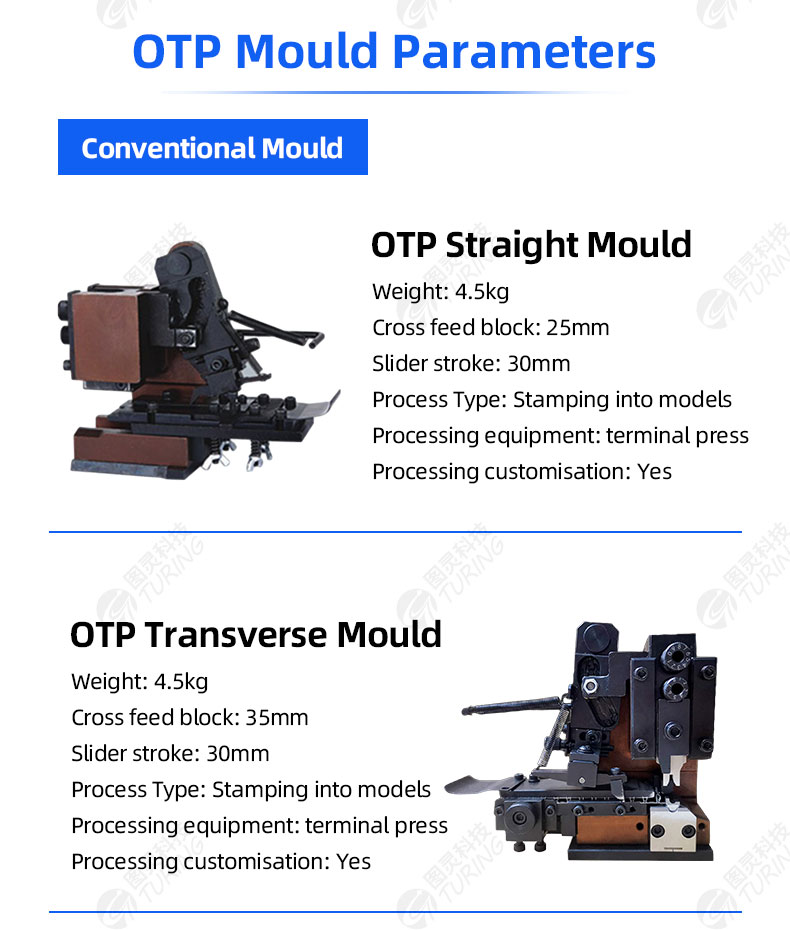 TR-M24 Semi-auto And Fully Automatic Terminal Crimping Machine OTP Mold — detail 6