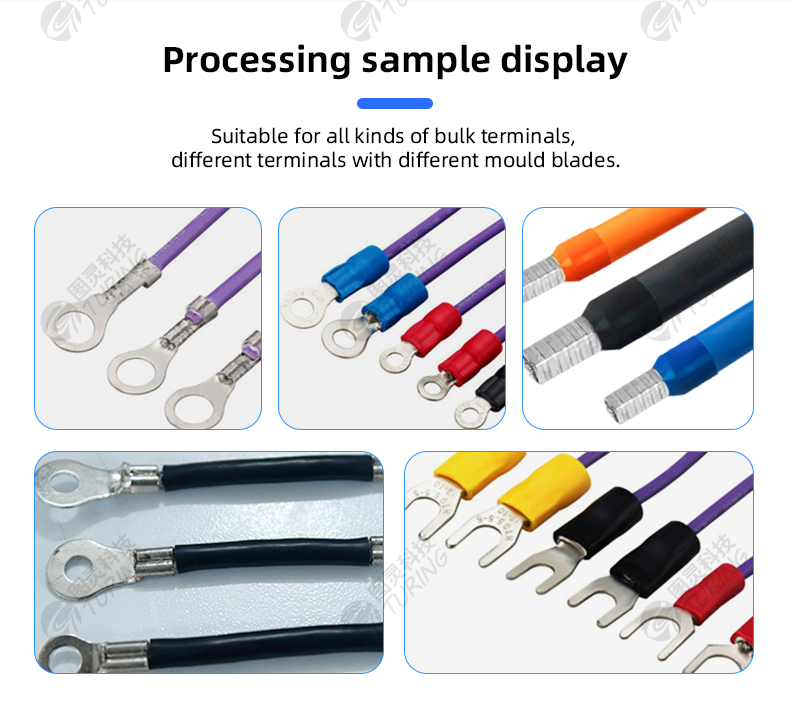 TR-LY01 Semi-automatic Bulk Cold-pressed Terminal Stripping And Crimping Machine — detail 2