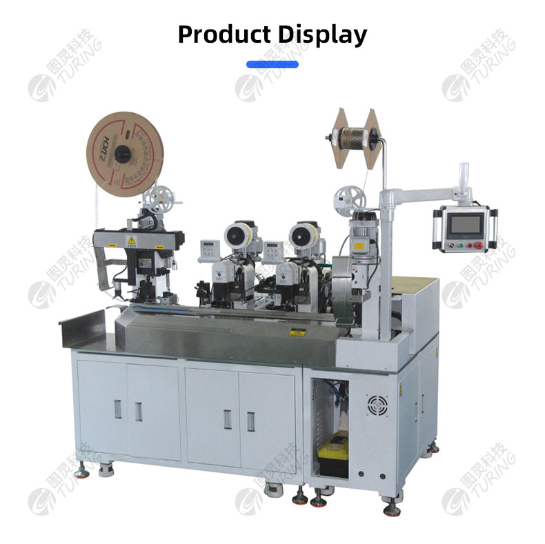 TR-ARM-08A Fully Automatic Double Head Copper Tape Machine (Wire Crimped To Thermal Cut-off Resistor And Terminated And — detail 9