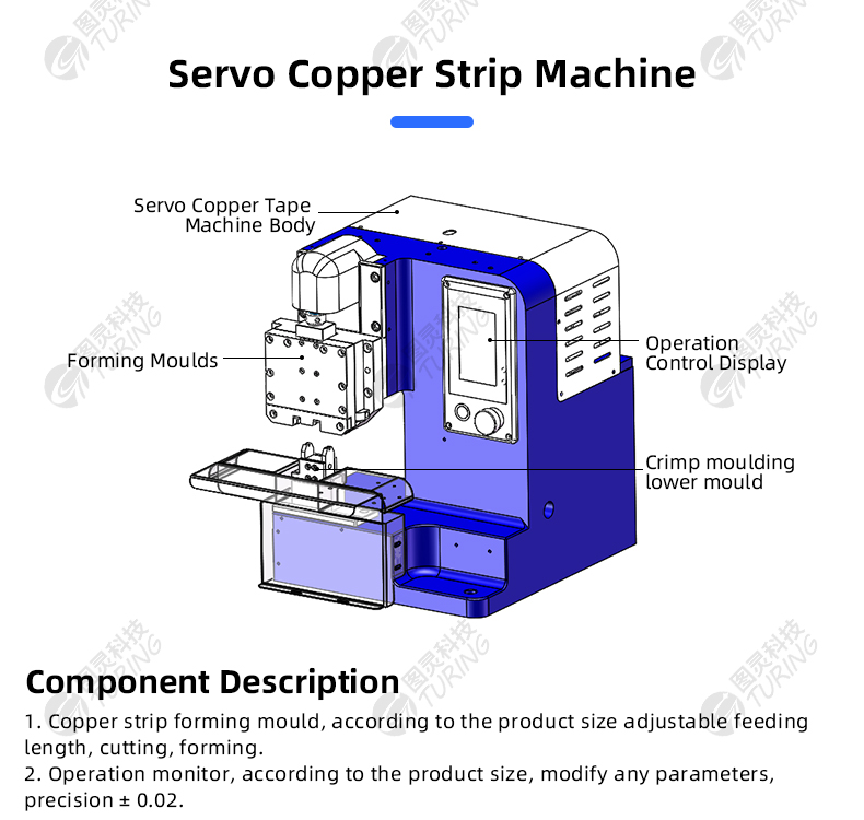 TR-Q7S Servo Doubles Copper Tape Machine — detail 5