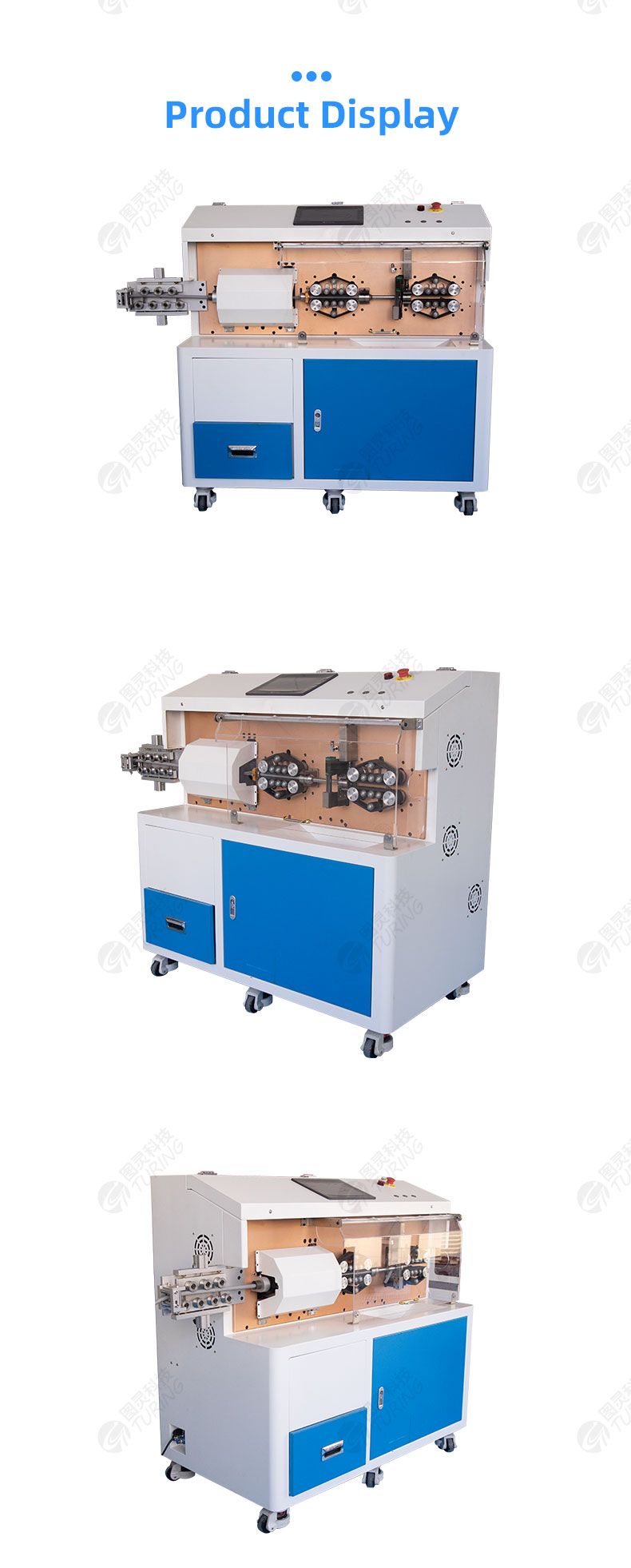 TR-881XXL 50mm² New Energy Cable Rotary Knife Cutting And Stripping Machine — detail 7