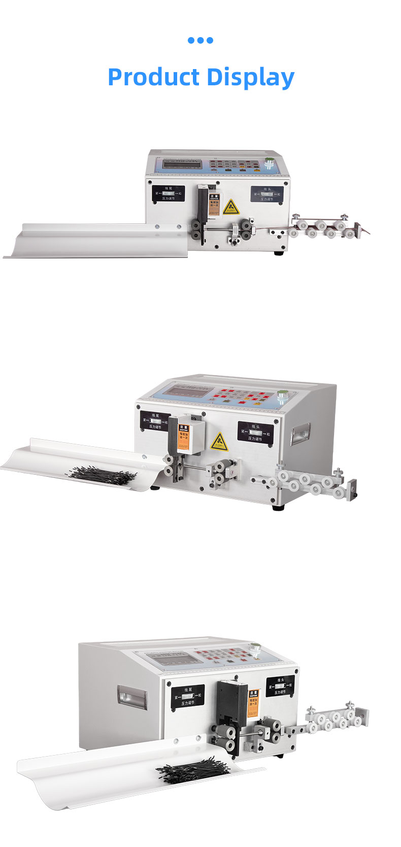 TR-808 Double Wire Stripping Machine Strip And Cut Cable Machine — detail 7
