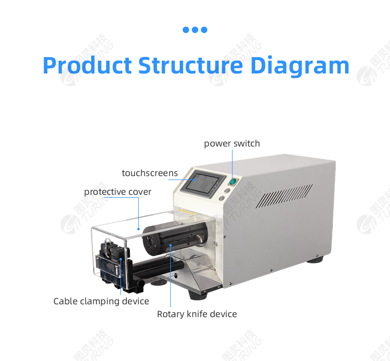 TR-8018 Semi-auto Coaxial Cable Stripping Machine — detail 6