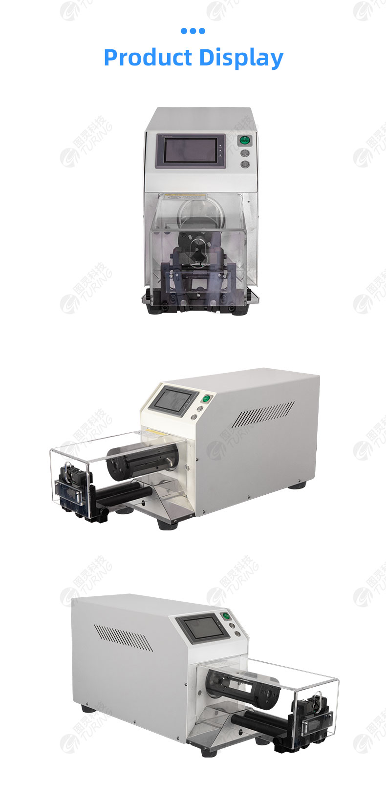 TR-8018 Semi-auto Coaxial Cable Stripping Machine — detail 7