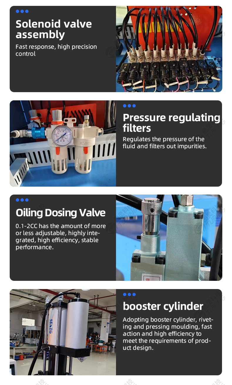 TR-JL02 Linear Caster Assembly Machine (flat Cylinder Model) — detail 6