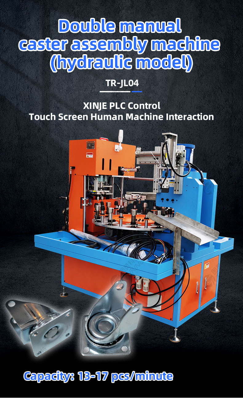 TR-JL04 Double Manual Caster Machine (hydraulic Type) — detail 1