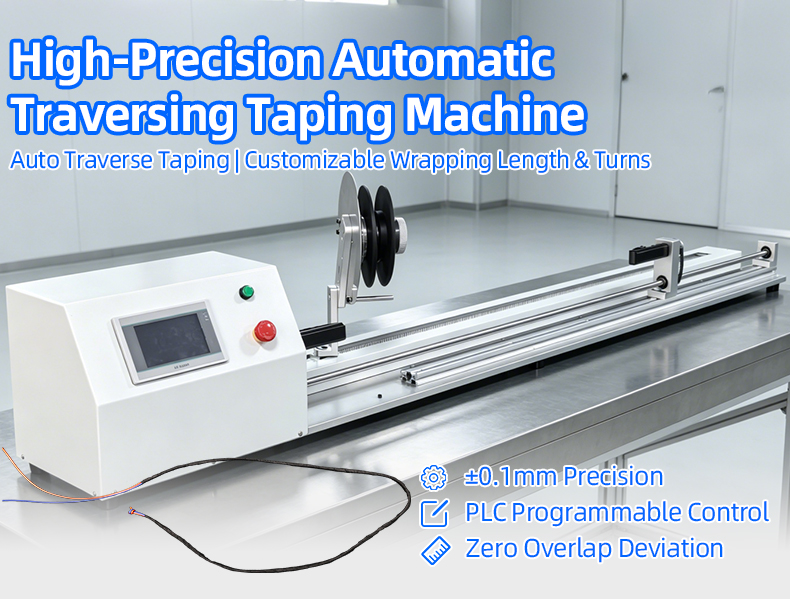 TR-303Q Flat Transfer Type Tape Wrapping Machine — detail 1