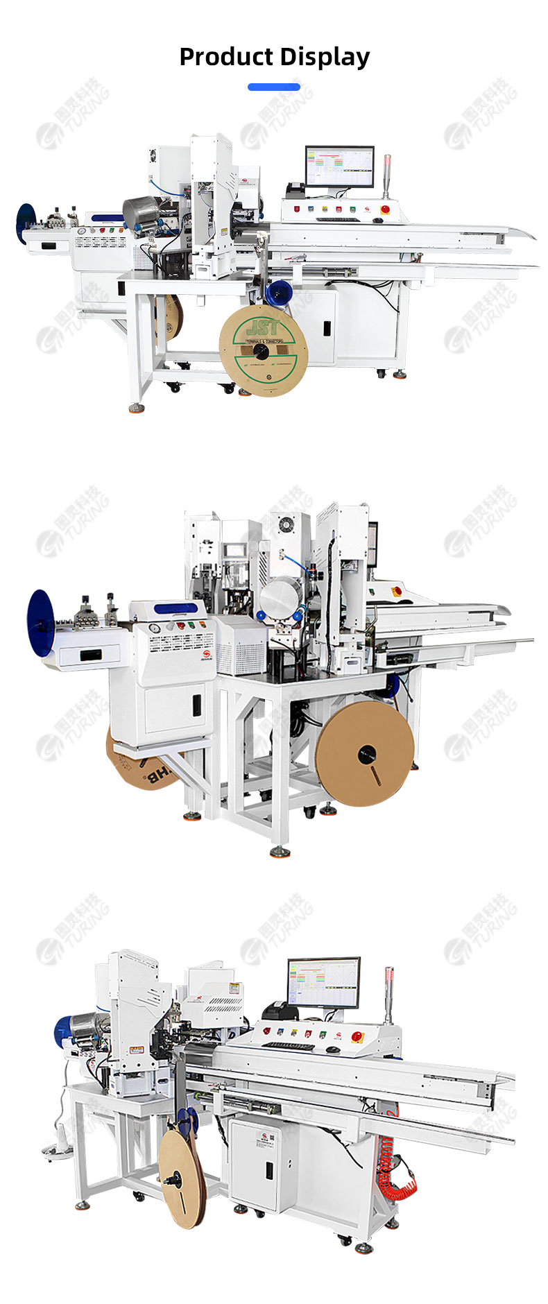 TR-k188 Fully Automatic Intelligent European Style Double-head Crimping Waterproof Plug Machine — detail 8