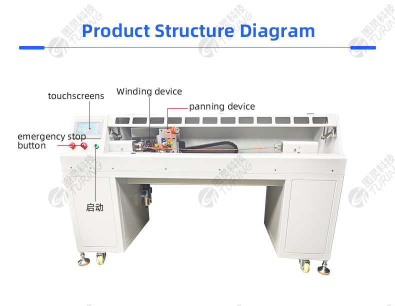 TR-J701 Fully Automatic Translation Acetic Acid Tape Wrapping Machine For Thin Wire Wrap Tape Machine — detail 5
