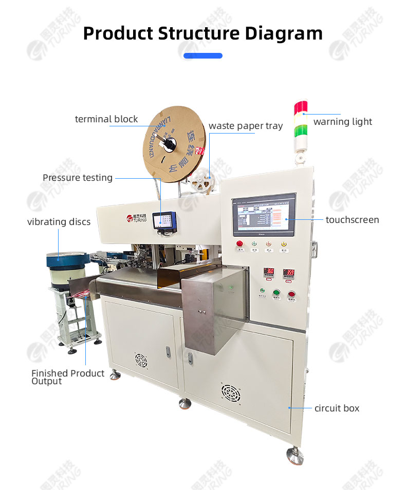 TR-JCX01 Automatic Single Head Tinning&crimping Single Head Plug-in Shell Terminal Crimping Machine — detail 7