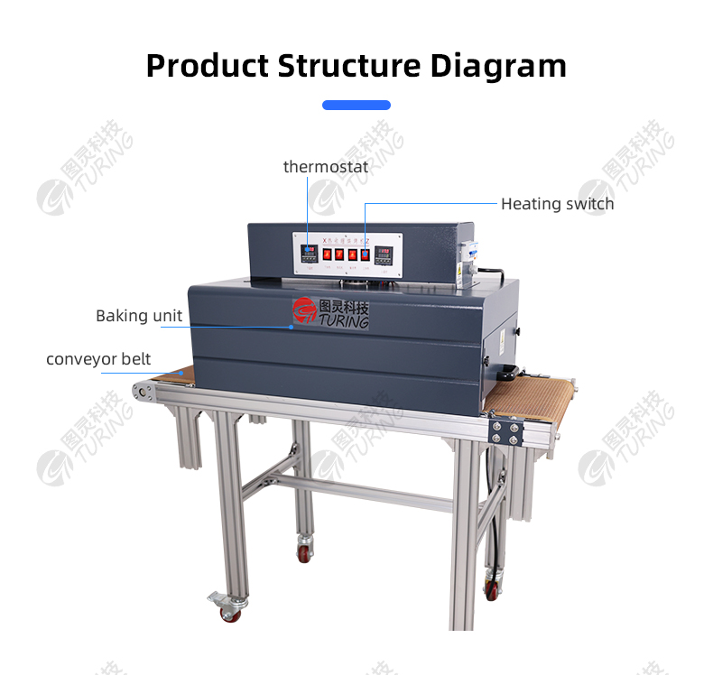 TR-848X Enclosed Shrink Baking Machine — detail 6