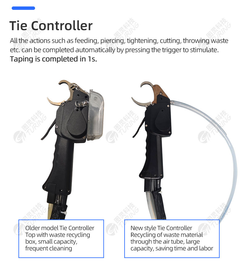 TR-889 Semi Automatic Handheld Nylon Cable Tie Machine Cable Tying Machine — detail 4