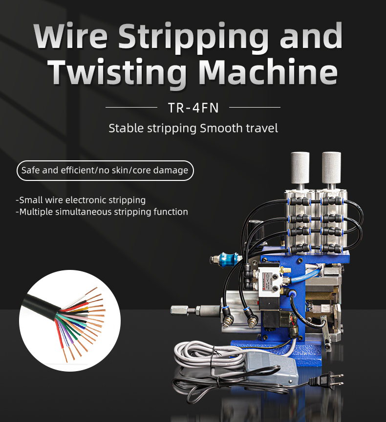 TR-4FN Wire Stripping And Twisting Machine — detail 1