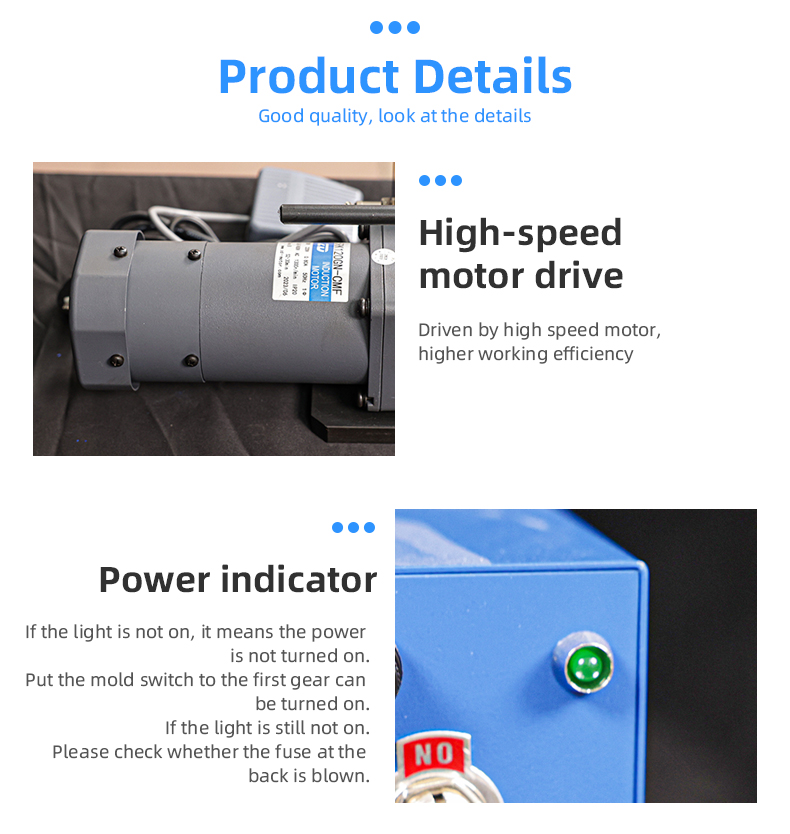 TR-120W Crystal Head Crimping Machine — detail 5