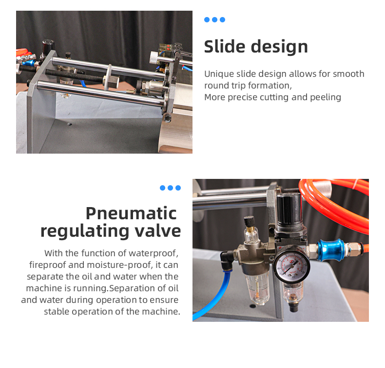 TR-315Z Semi-Automatic Pneumatic Wire Stripping Machine — detail 6