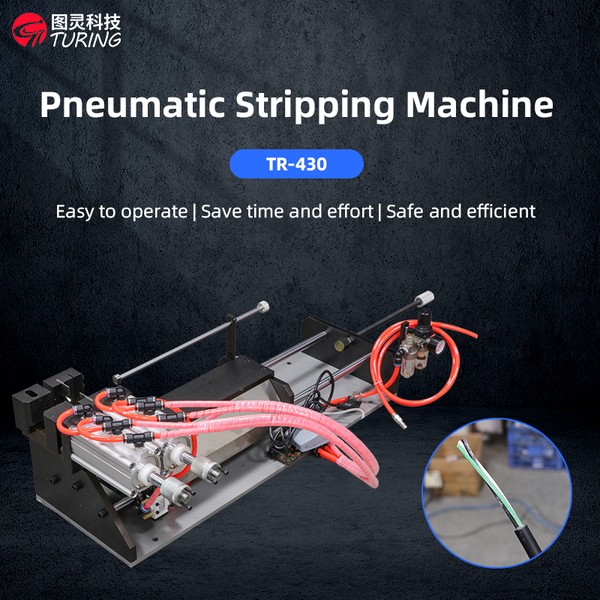 TR-430 Pneumatic Stripping Machine — product photo 1