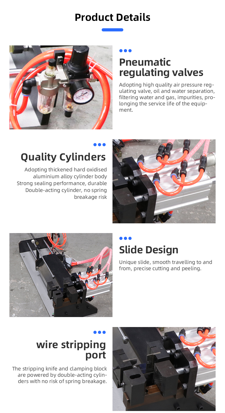 TR-430 Pneumatic Stripping Machine — detail 5