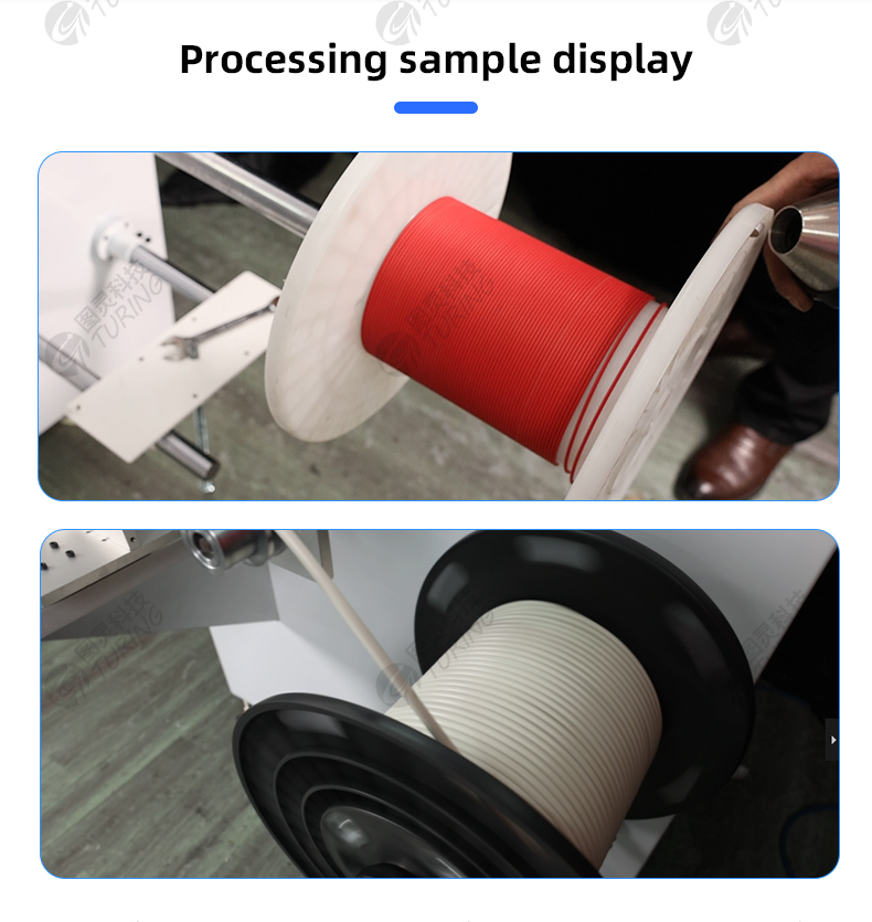 TR-W50 Semi-automatic 50KG Loading Cable Meter Counting Winding Machine With Cutting — detail 3