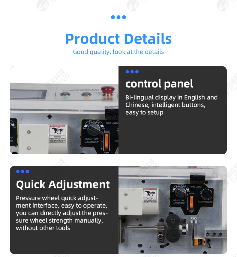 TR608-JE2/S 10 Mm2 Computerised Wire Stripping Machine — detail 5