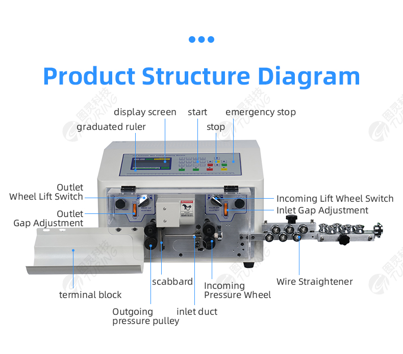 TR608-JE/N 6mm² Jumping Conduit Thick Wire Stripping Machine — detail 7