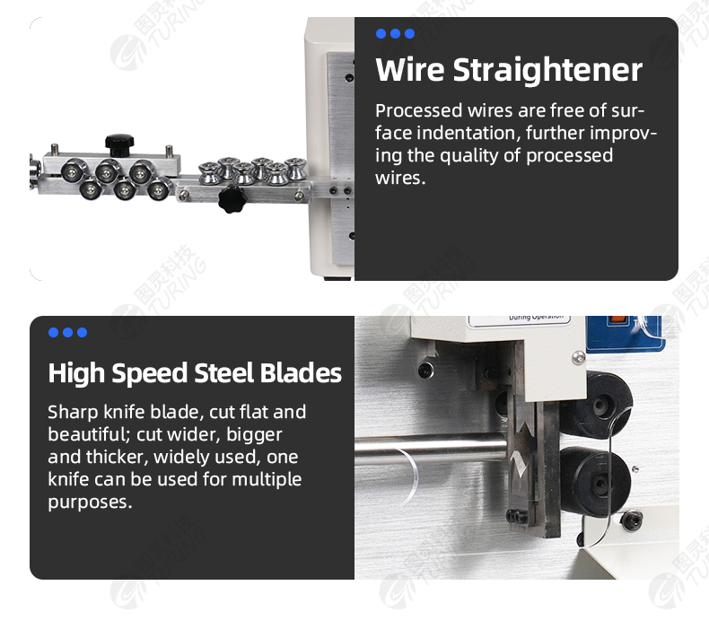 TR608-MAX1-6N Lift Wheel 6-wheel 25mm² Wire Stripping Machine — detail 6
