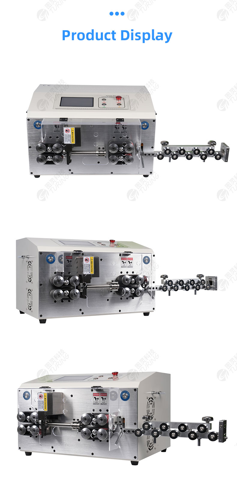 TR608-MAX2-ST50 50mm² Computerized Wire Stripping Machine — detail 8