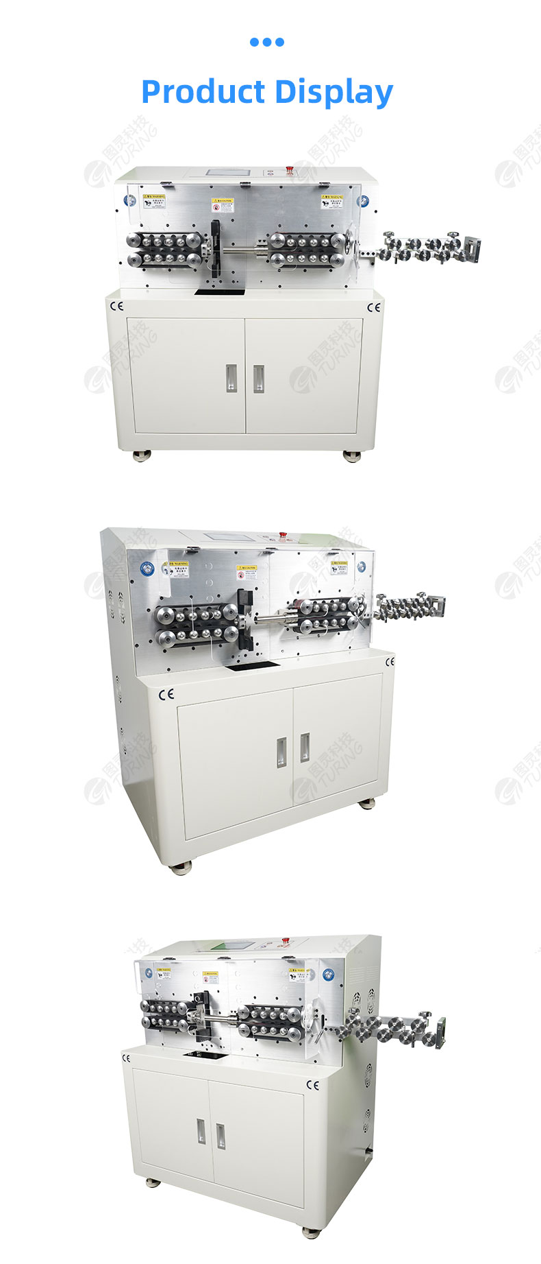 TR608-MAX3-S150 185mm² Computerized Wire Stripping Machine — detail 8