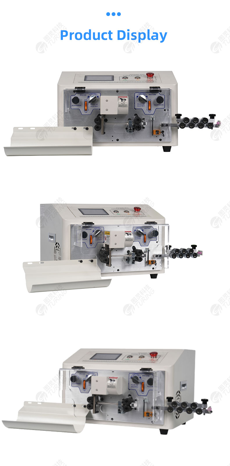 TR608-SDB2/S Twin Wire Jumping Conduit Touch Screen Wire Stripping Machine — detail 8