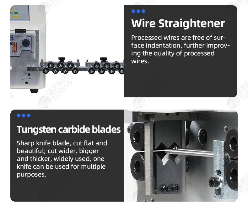 TR608-SDB/N Twin Wire Short Wire Stripping Machine — detail 6