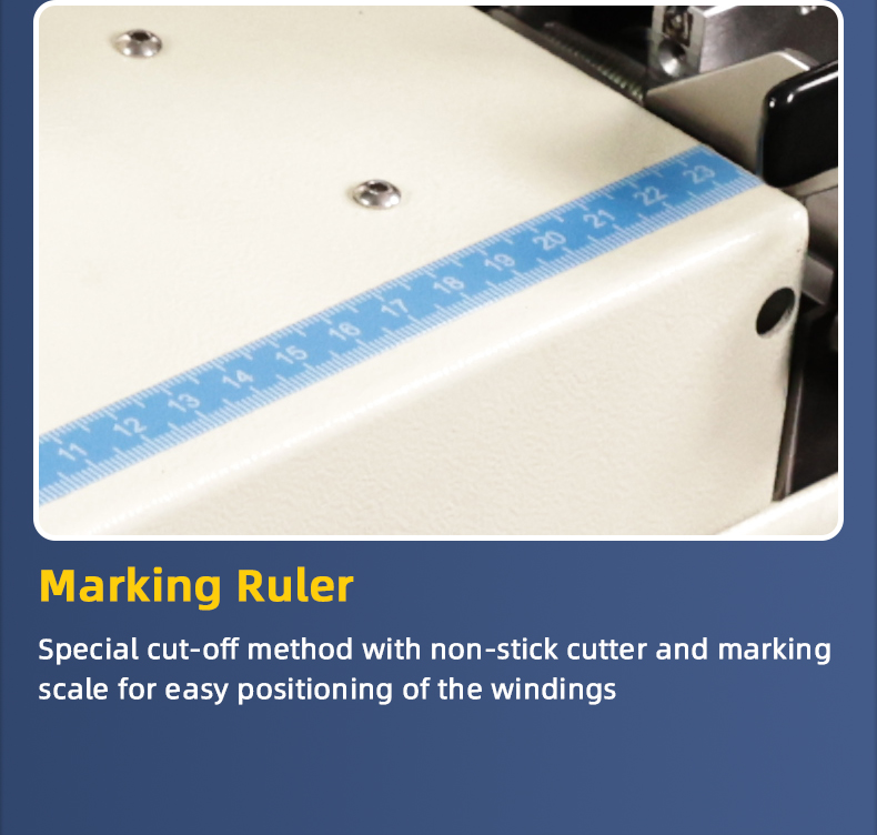 TR-J67 Small-sized Adhesive Tape Wrapping Machine For Isolation Back — detail 14