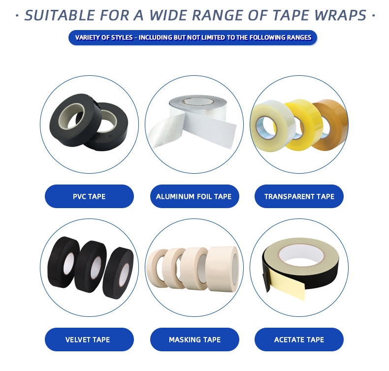 TR-J67 Small-sized Adhesive Tape Wrapping Machine For Isolation Back — detail 4