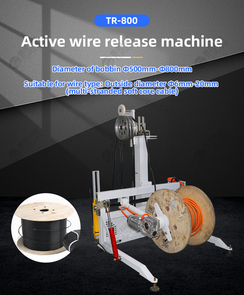 TR-800 Active Wire Release Machine — detail 1