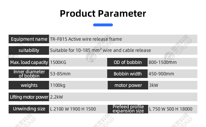 TR-F815 Active Wire Release Frame — detail 4