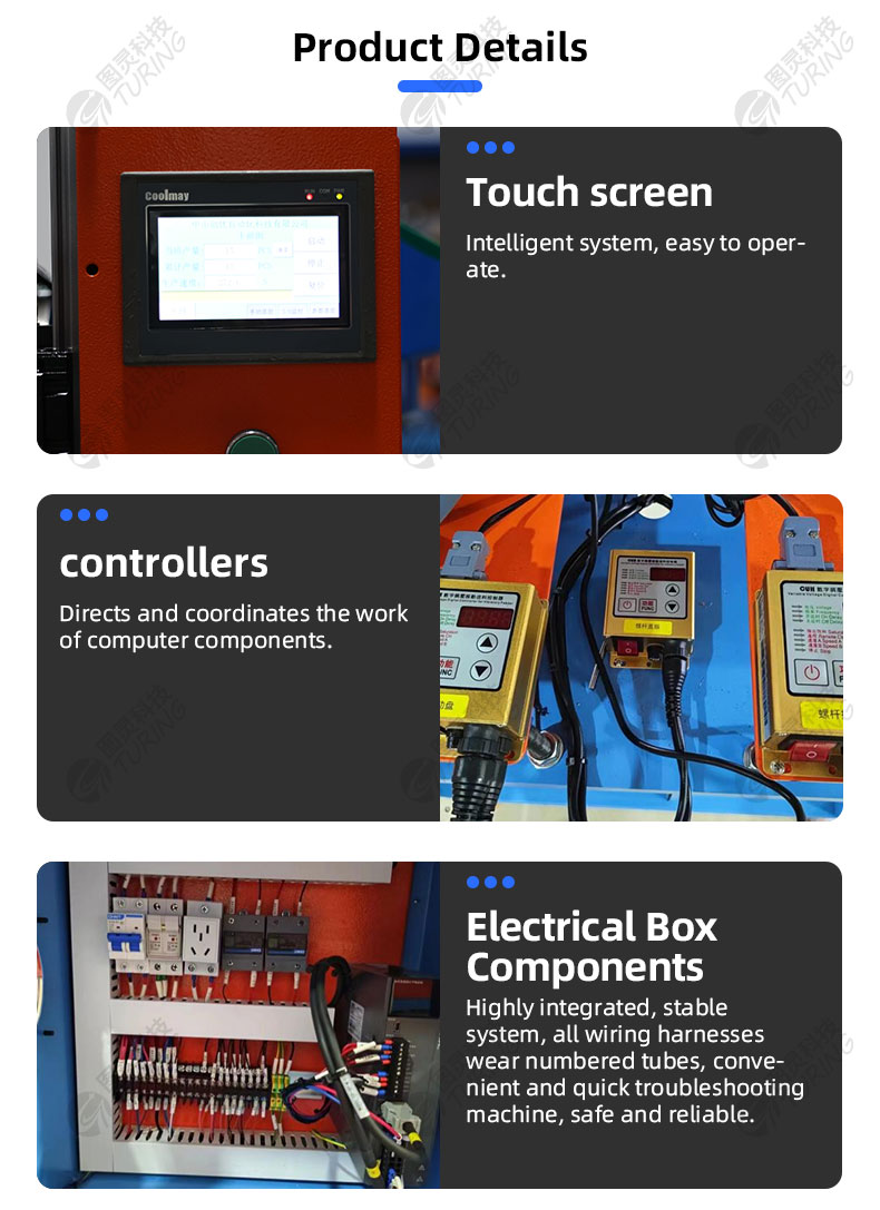 TR-JL1 Semi-automatic Caster Positioning And Twisting Screw Machine — detail 5