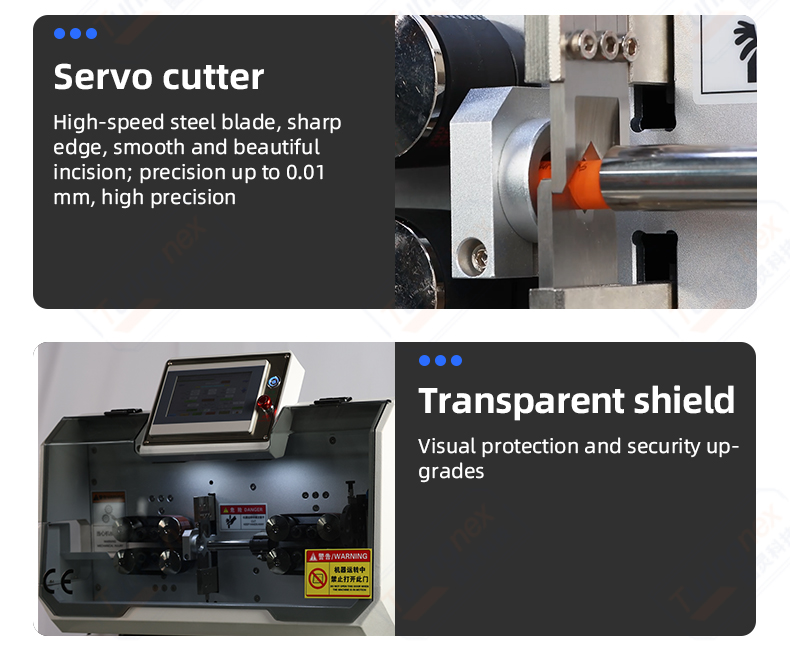 TR-603 Large Square Computerized Wire Stripping Machine (Wire Diameter Range:6-120mm²) — detail 6