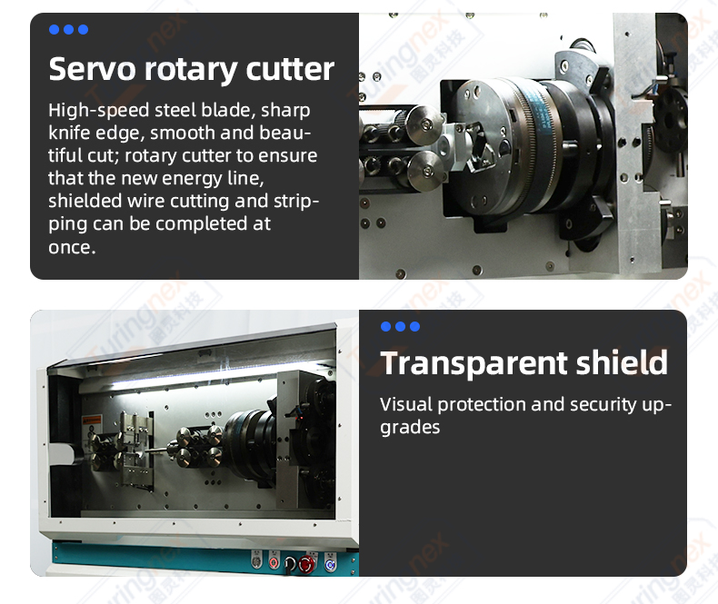 TR-603XH Large Square Rotary Knife Computerized Wire Stripping Machine(Wire Diameter Range: 0.75-30mm²) — detail 6