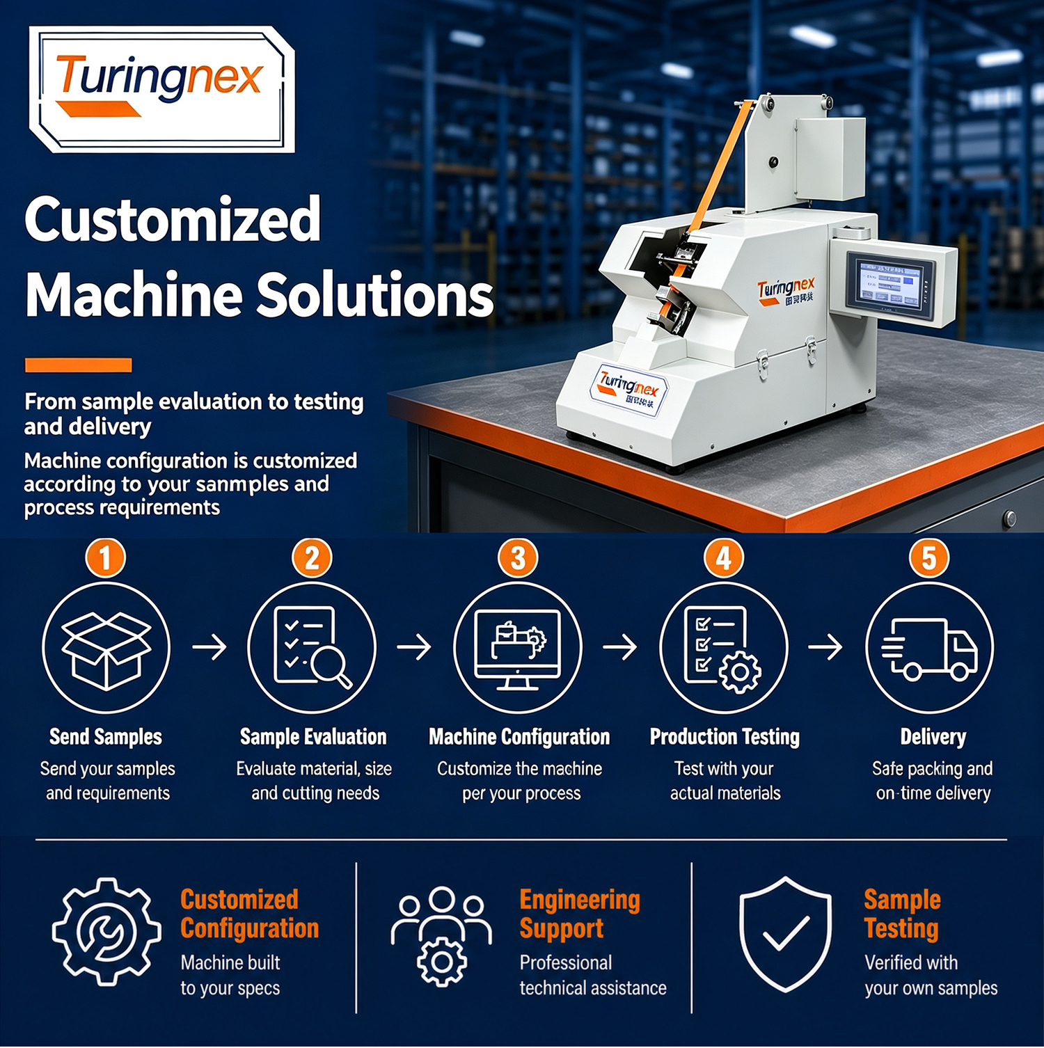 TR-60W20 Semi-automatic Flat Tape Wrapping Machine — detail 9