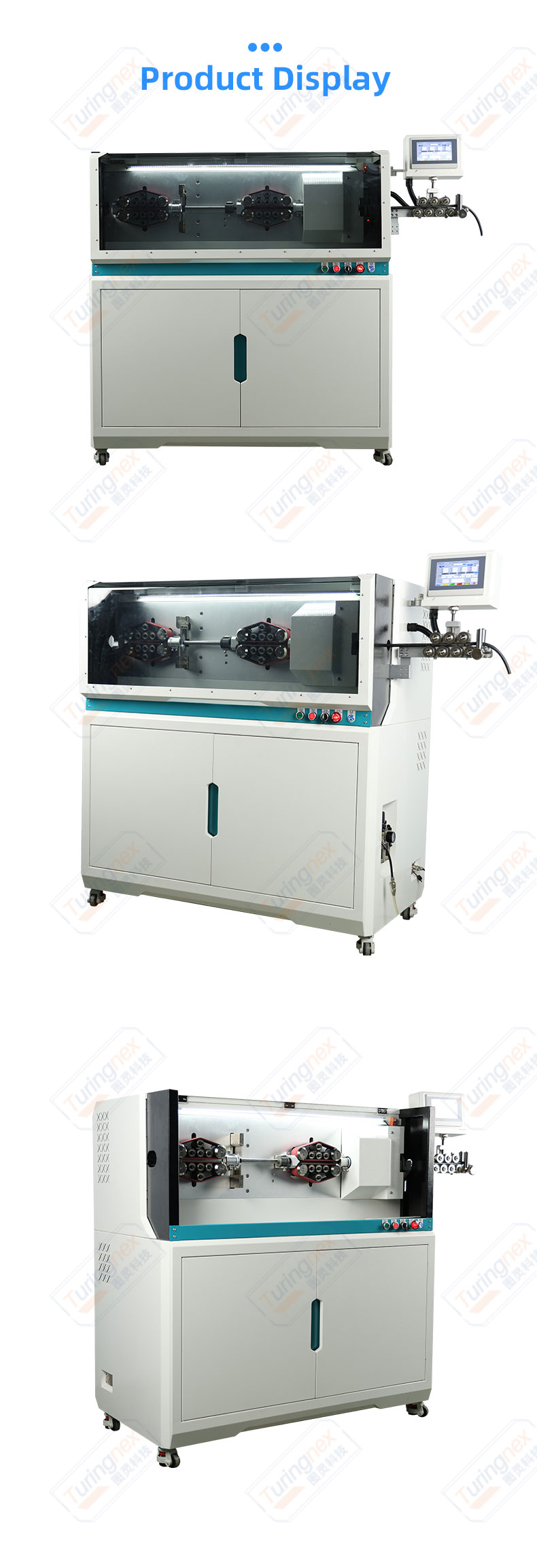 TR-612X Large Square Computerized Wire Stripping Machine(Wire Diameter Range:6-120mm²) — detail 7