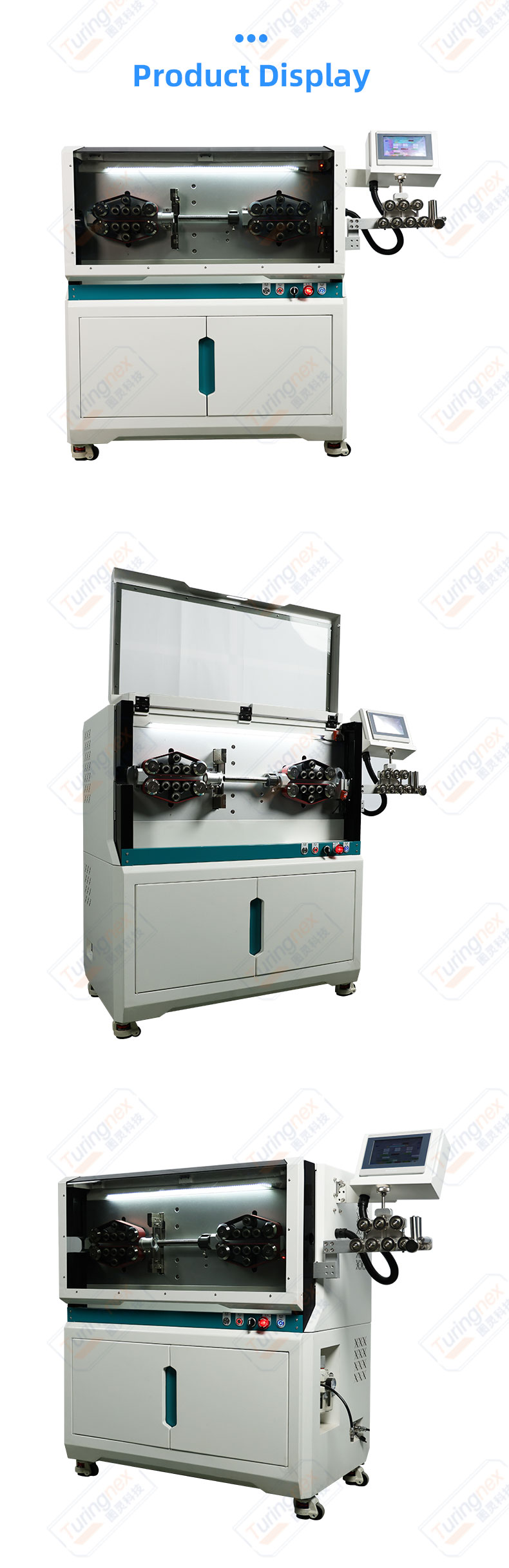 TR-612 Large Square Computerized Wire Stripping Machine — detail 7