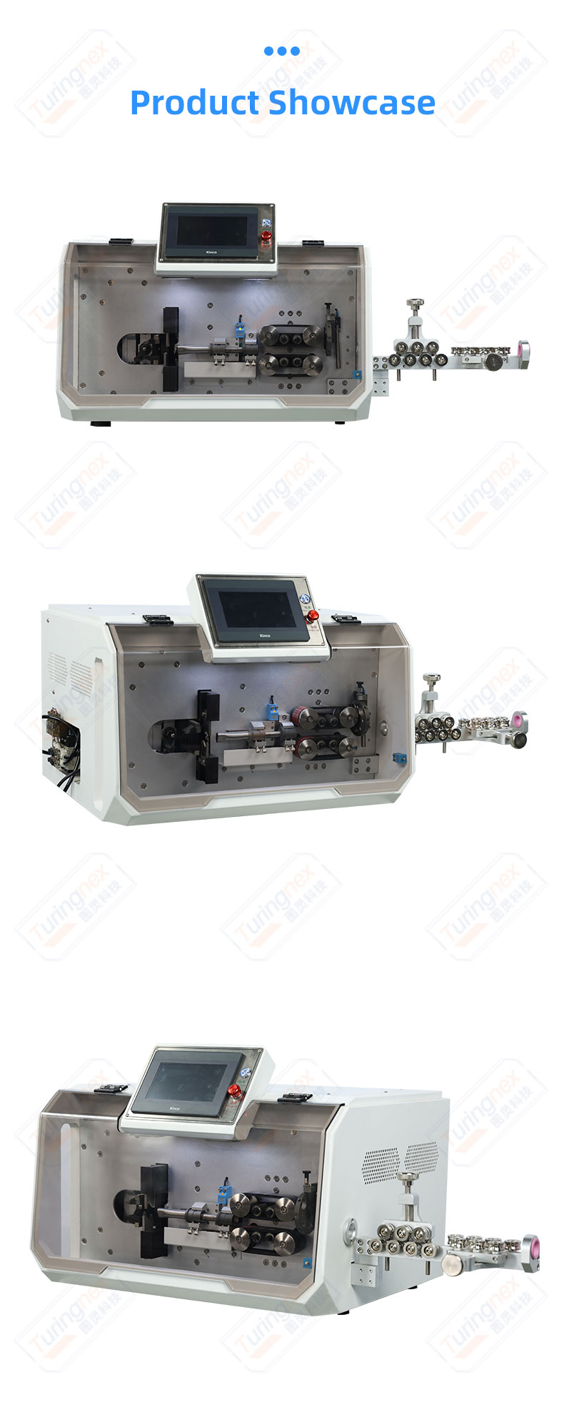 TR-603W Automatic Computerised Wire Stripping And Bending Machine — detail 7