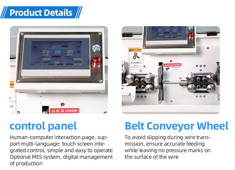 TR-603HJ Large Square Computerized Wire Stripping Machine (Wire Diameter Range:0.75-30mm²) — detail 5