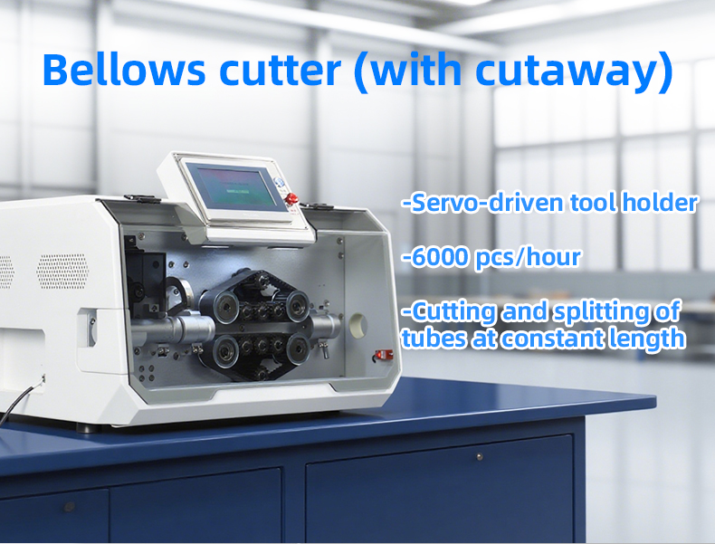 TR-535LP Bellows Cutter (with Cutaway) — detail 1