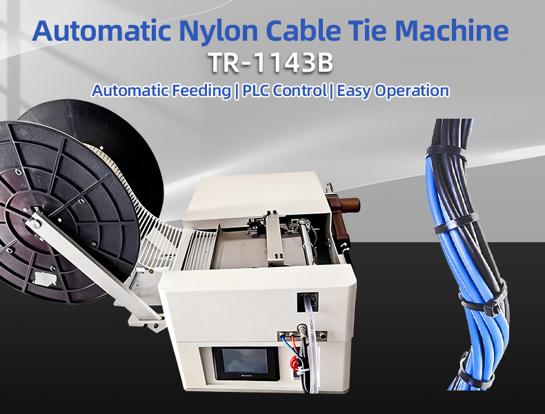 TR-1143B Automatic Nylon Cable Tie Machine — detail 4