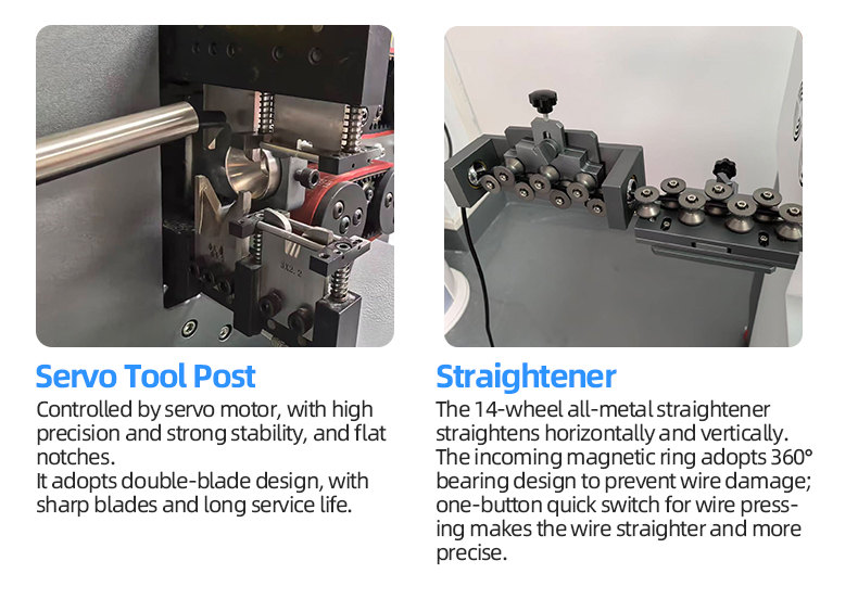 TR - 825N Servo Mobile Tool Post Internal And External Wire Stripper（Outer Diameter Of Wire: Within Approximately 13mm） — detail 9