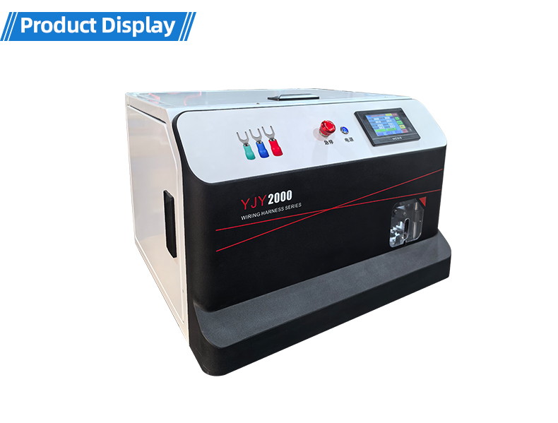 TR-YJY01 Semi-automatic Pre-insulated Terminal Wire Stripping And Crimping Machine — detail 9