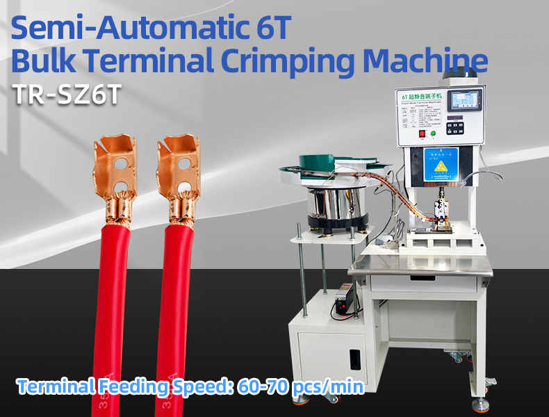 TR-SZ6T Semi-Automatic 6T Bulk Terminal Crimping Machine — detail 4