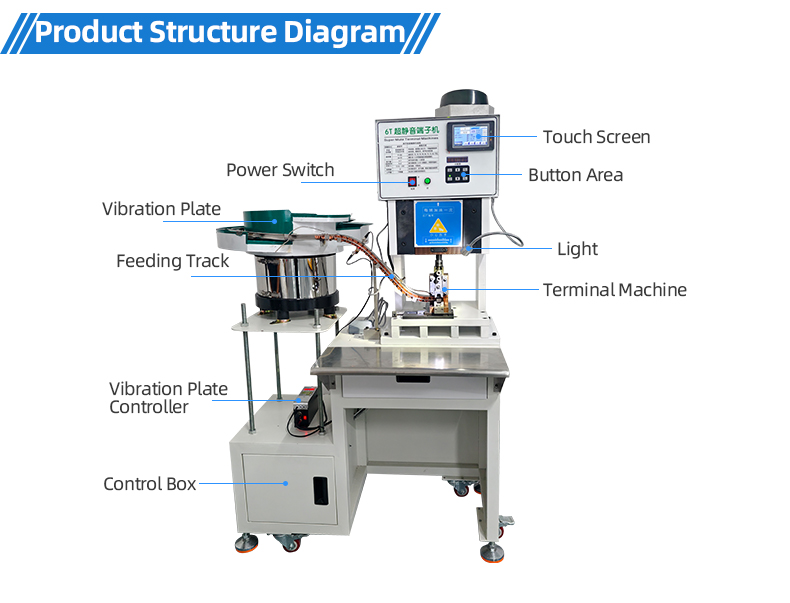 TR-SZ6T Semi-Automatic 6T Bulk Terminal Crimping Machine — detail 9
