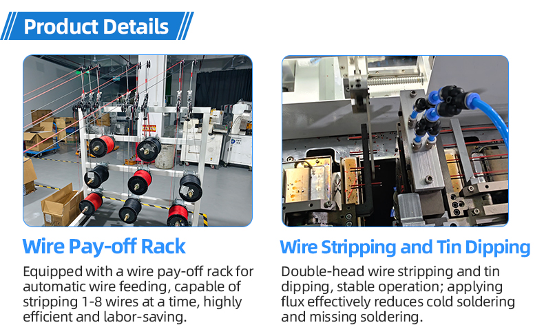TR-N01 Automatic Double-Head Tin Dipping, Wire Cutting And Welding Machine — detail 7