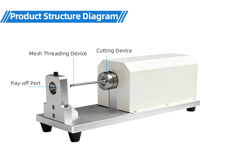 TR-1158 Pneumatic Shielded Mesh Cutter — detail 8