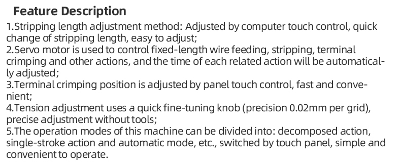 TR-A15 Fully Automatic Single-Wire Double-End Terminal Machine — detail 8